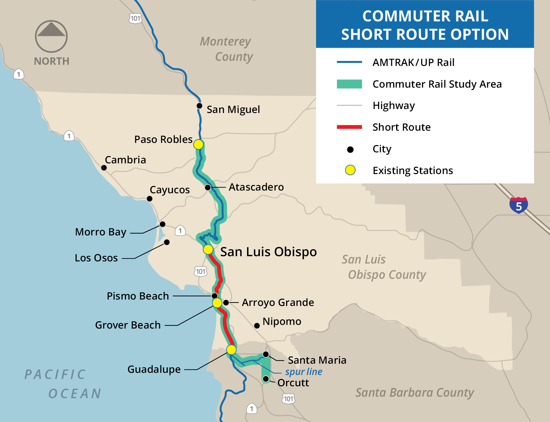 Minimal service map